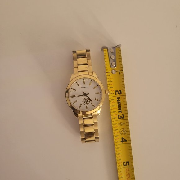 Tory Burch Collins Women's Gold Tone Bracelet Watch - Picture 9 of 9